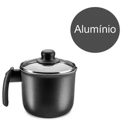 Fervedor de Alumínio Antiaderente Grafite Nº 14 1,7L sem Tampa MTA - AP / MT