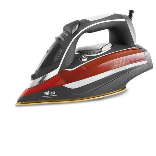 Ferro a Vapor Philco PFV3200V Titanium Ceramic 127V Vermelho/Preto - AP / MT