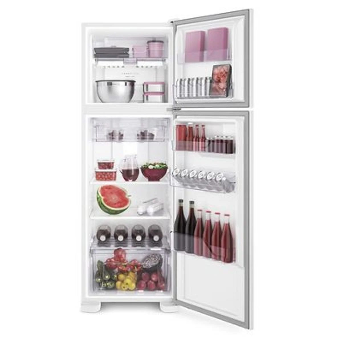 Refrigerador Electrolux DFN41 Frost Free Duplex 371L Branco 127V - AP / MT