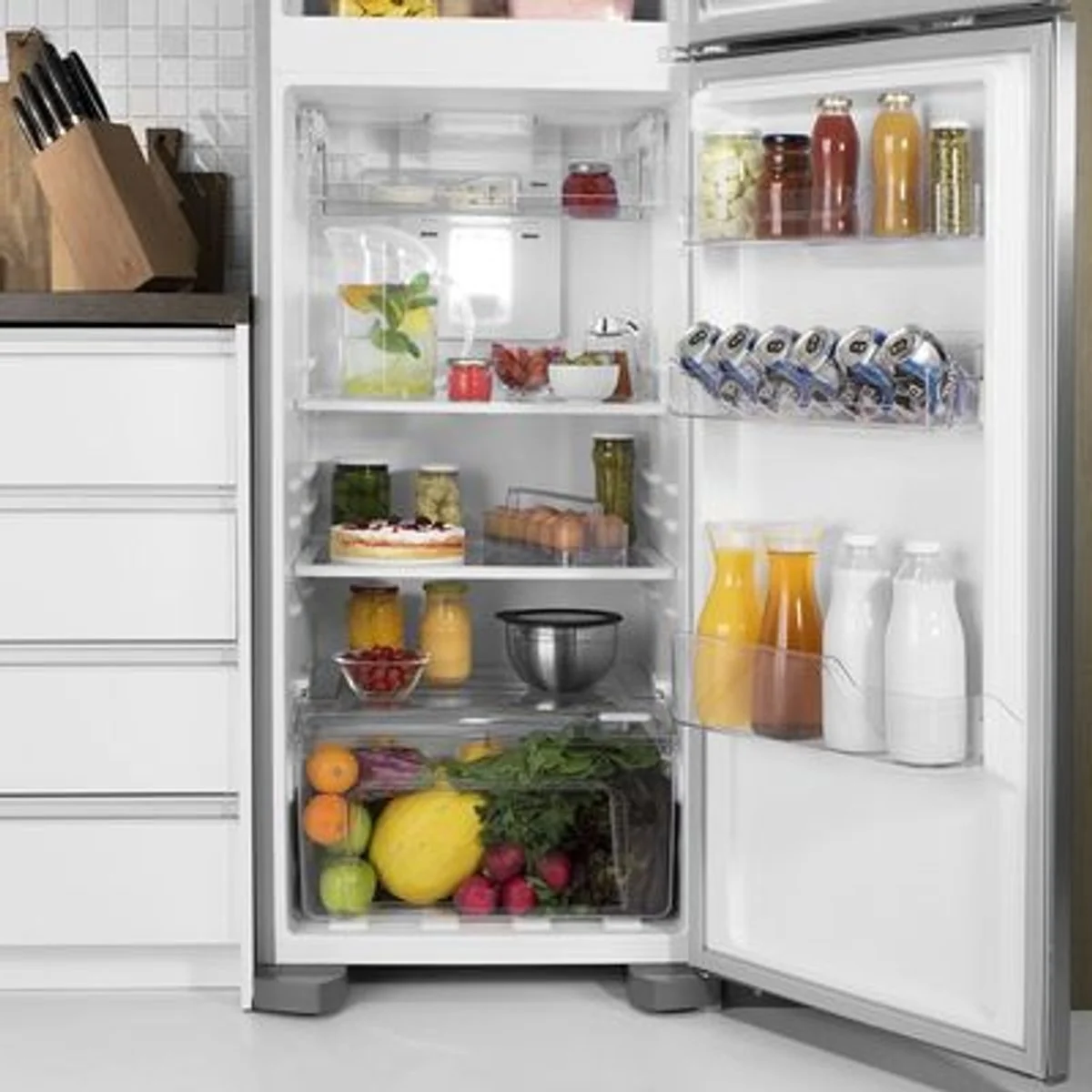 Refrigerador Electrolux DFN41 Frost Free Duplex 371L Branco 127V - AP / MT