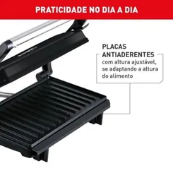 Grill Panini Arno Compacto SW3318B2 Preto 127V - AP / MT