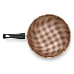 Frigideira Wok Antiaderente Flora 28cm 2,8L Cereja MTA - AP / MT