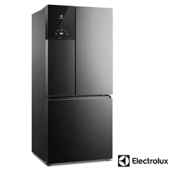 Refrigerador Electrolux Multidoor Efficient 590L Frost Free AutoSense Inverter 3 Portas Black Inox Look IM8B 127V - AP / MT