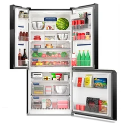 Refrigerador Electrolux Multidoor Efficient 590L Frost Free AutoSense Inverter 3 Portas Black Inox Look IM8B 127V - AP / MT