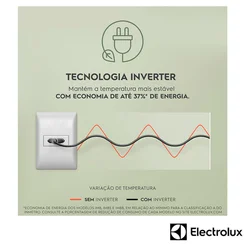Refrigerador Electrolux Multidoor Efficient 590L Frost Free AutoSense Inverter 3 Portas Black Inox Look IM8B 127V - AP / MT