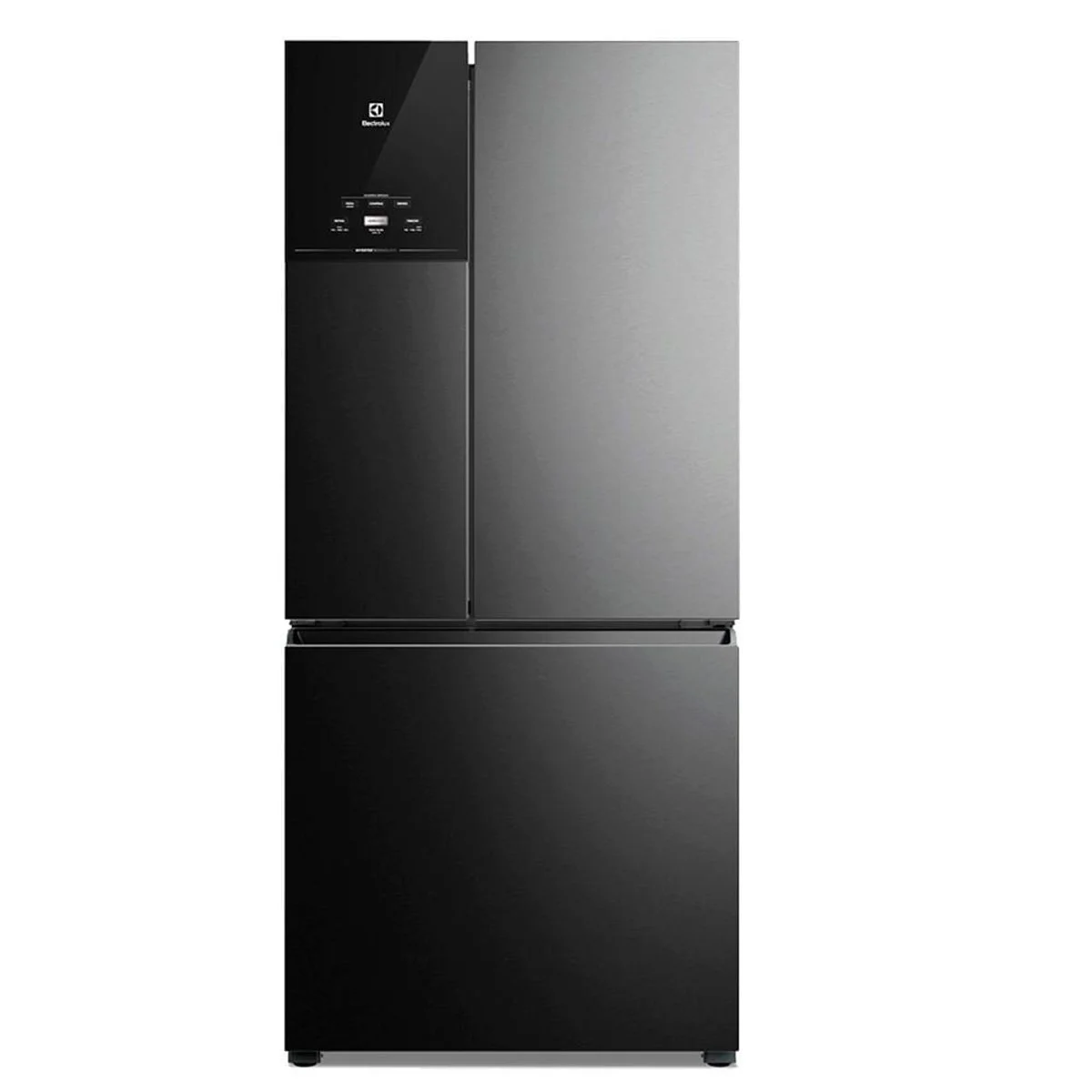 Refrigerador Electrolux Multidoor Efficient 590L Frost Free AutoSense Inverter 3 Portas Black Inox Look IM8B 127V - AP / MT
