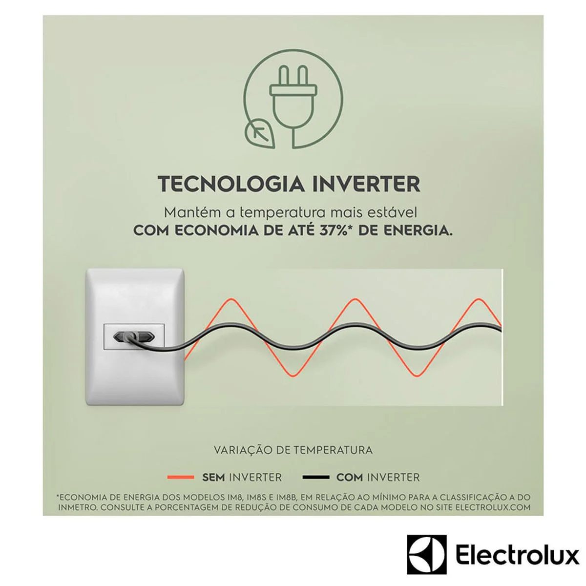 Refrigerador Electrolux Multidoor Efficient 590L Frost Free AutoSense Inverter 3 Portas Black Inox Look IM8B 127V - AP / MT