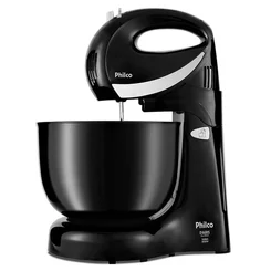 Batedeira Philco Paris Duo Mixer Turbo 4L 500W Preta 127V - AP / MT