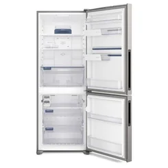 Geladeira Electrolux Frost Free Inverter 490L Efficient AutoSense Inverse Inox Look IB7S 127V - AP / MT