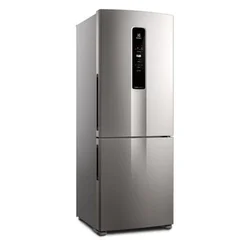 Geladeira Electrolux Frost Free Inverter 490L Efficient AutoSense Inverse Inox Look IB7S 127V - AP / MT