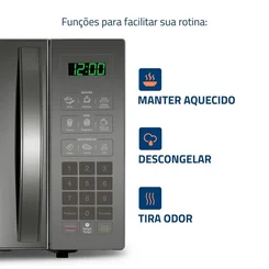 Micro-ondas Mondial MO-02-34-E Espelhado 34L 127V - AP / MT