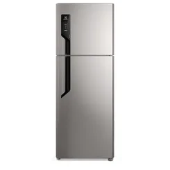 Geladeira Electrolux Frost Free AutoSense 480L Efficient Duplex Inox Look TF71S 127V - AP / MT