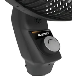 Ventilador de Coluna Mallory Éolo 40cm 6 Pás Preto e Grafite 127V - AP / MT