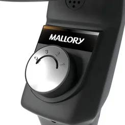 Ventilador de Coluna Mallory Éolo 40cm 6 Pás Preto e Grafite 127V - AP / MT