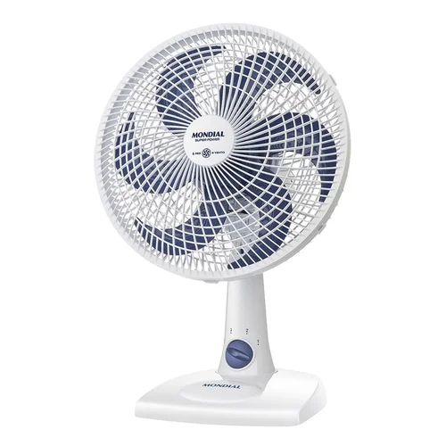 Ventilador de Mesa Mondial Super Power 30cm 6 Pás VSP-30-AP 127V Preto/Azul - AP / MT