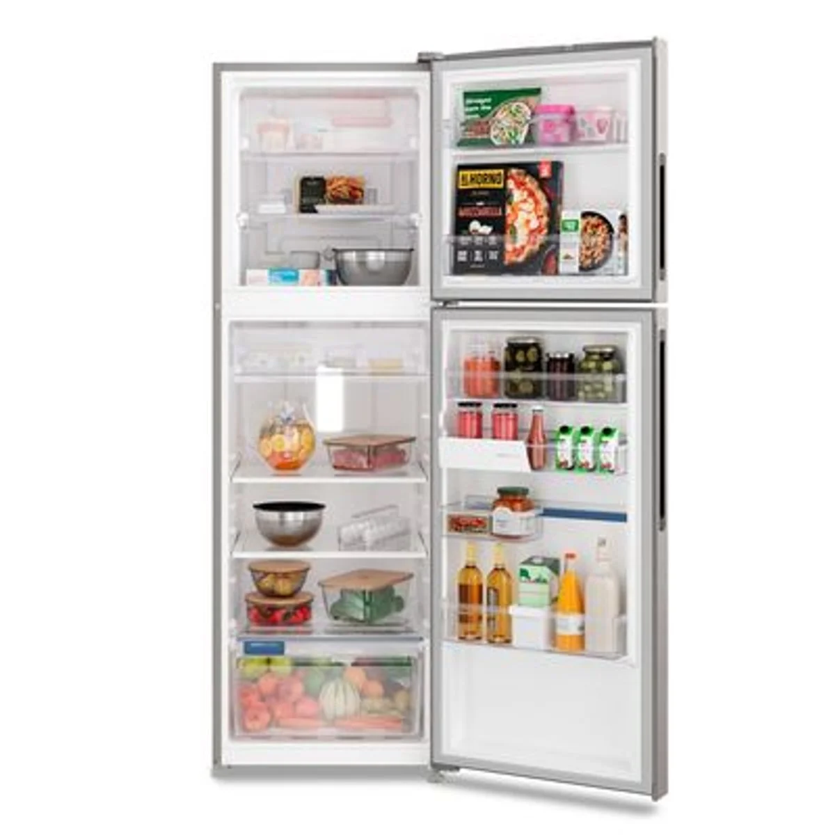 Geladeira Electrolux Frost Free Inverter 410L Efficient AutoSense Inox Look IF46S 127V - AP / MT