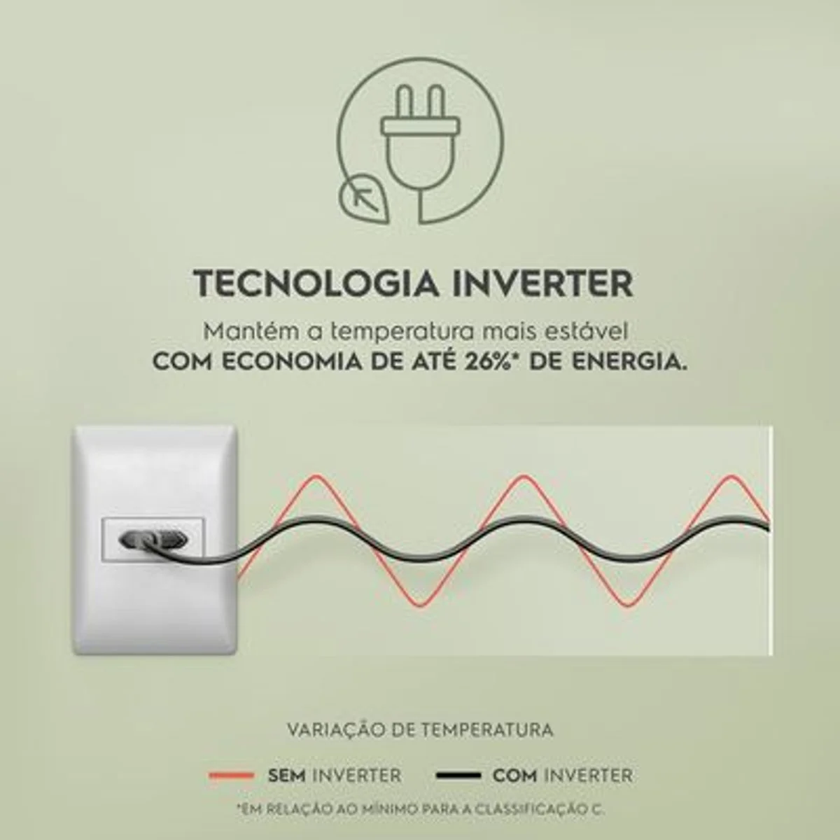 Geladeira Electrolux Frost Free Inverter 410L Efficient AutoSense Inox Look IF46S 127V - AP / MT
