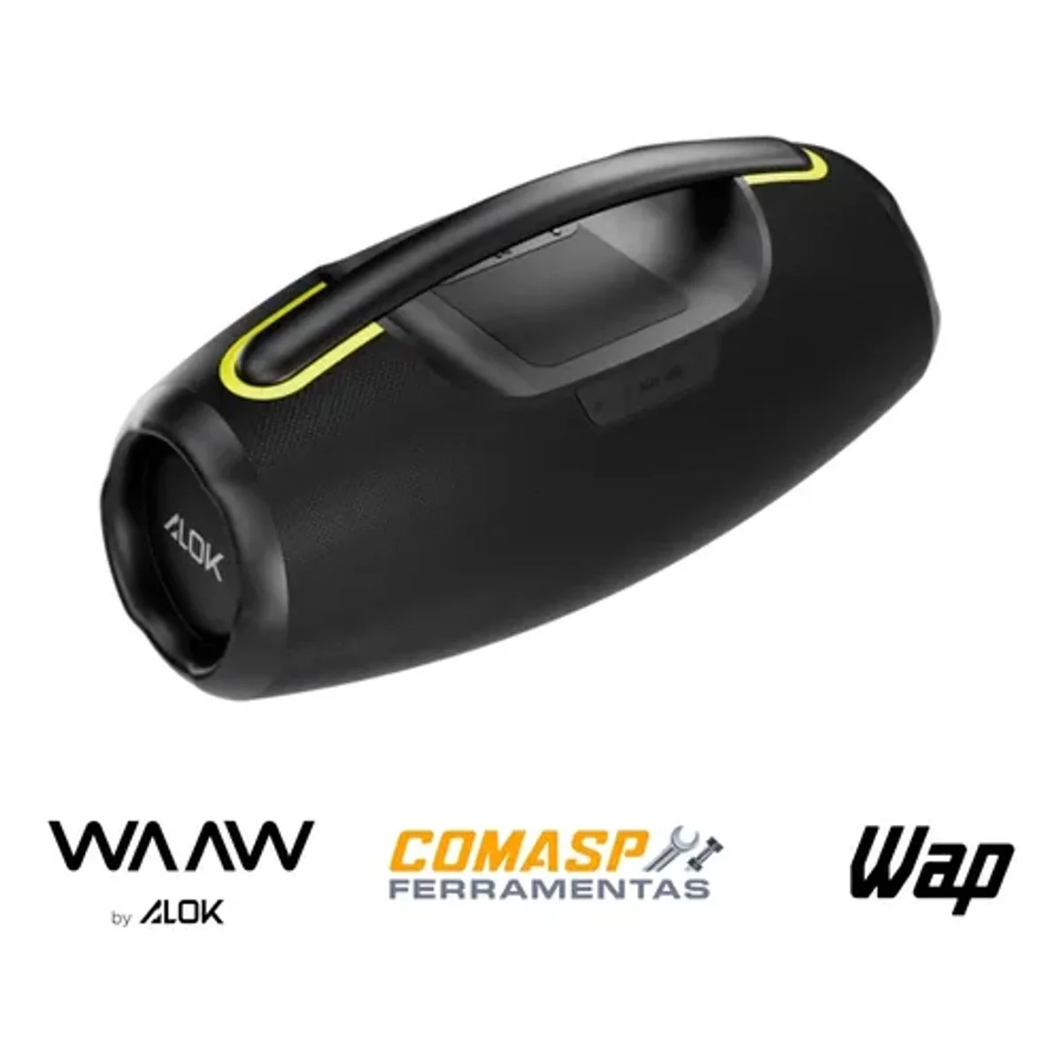 Caixa de Som Bluetooth Boombox WAAW by Alok Hyperboom 1000 WAAW0037 - AP / MT