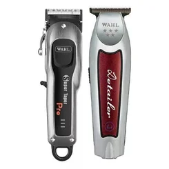 Máquina de Cortar Cabelo Wahl Super Taper Pro Cordless Íons de Lítio Bivolt - AP / MT