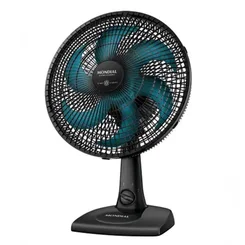 Ventilador de Mesa Mondial Super Power II NVSP-30-AP2 30cm 60W 127V Preto e Azul Petróleo - AP / MT