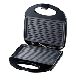 Sanduicheira Grill Mallory Classic 2 Pães Antiaderente 750W 127V Preta - AP / MT
