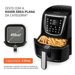 Fritadeira Elétrica Air Fryer Mondial Digital 4 Litros AFN-40-DI 127V - AP / MT