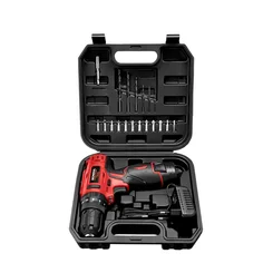 Parafusadeira e Furadeira de Impacto Mondial PI-12MA 12V com Maleta Bivolt - AP / MT