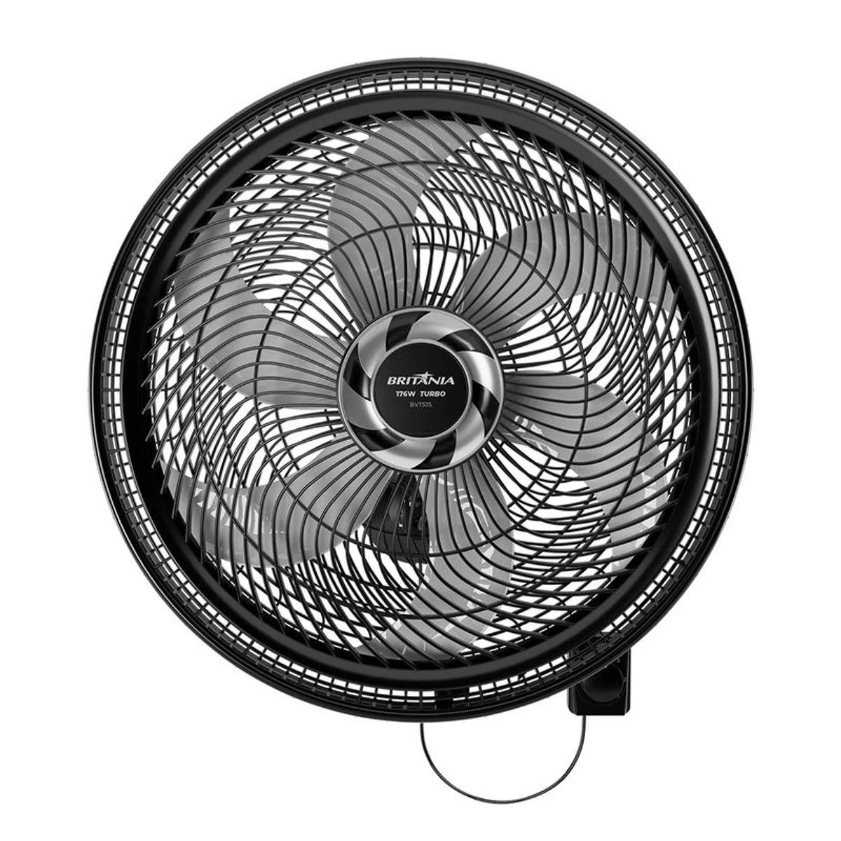 Ventilador de Parede Britânia Maxx Force BVT575 57cm 6 Pás 176W 127V - AP / MT