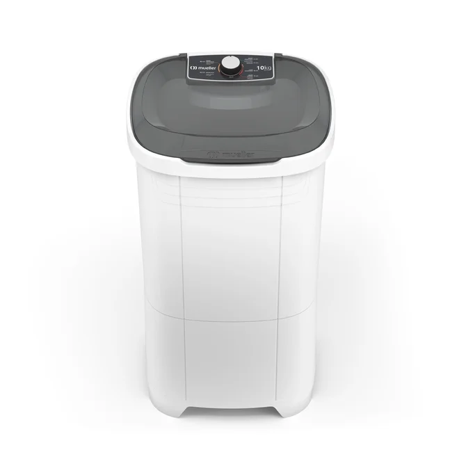 Lavadora de Roupa Tanquinho Semiautomática 10kg MLT10 127v Branco - Mueller