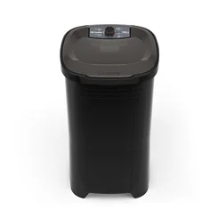 Lavadora de Roupa Tanquinho Semiautomática 10kg MLT10 127v Preto - Mueller