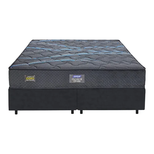 Colchão King SonoproMax II Composto AG60 Pillow DoubleFace 24X193X203 Dark Brown - Gazin