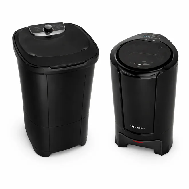 Kit Tanquinho 14kg + Centrifuga 12,6kg  Muller - 127v Preto