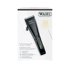 Máquina de Corte Wahl Vortex Cordless Sem Fio Íons de Lítio Preta - AP / MT