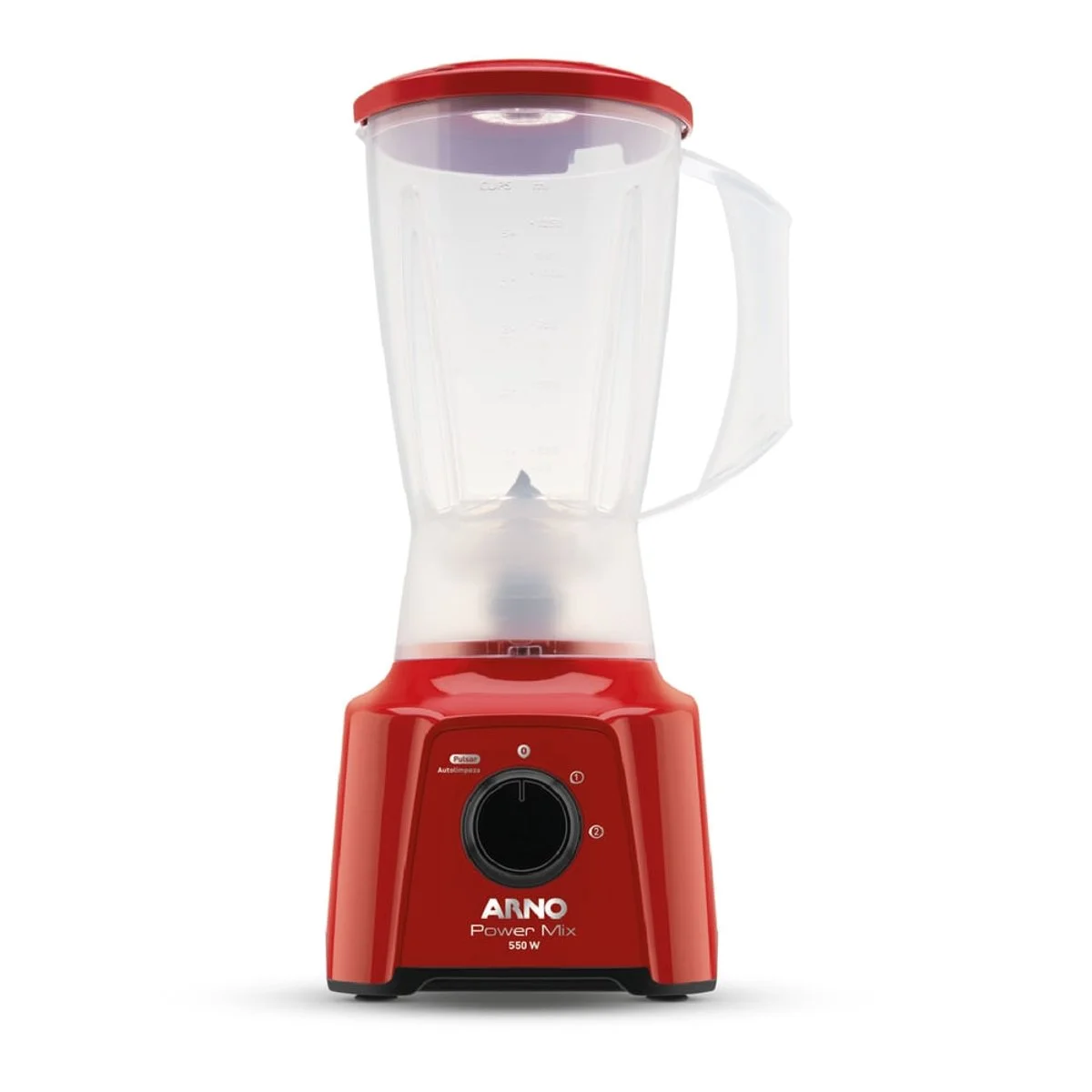 Liquidificador Arno Power Mix LQ11 550W 2 Velocidades Vermelho 127V - AP / MT