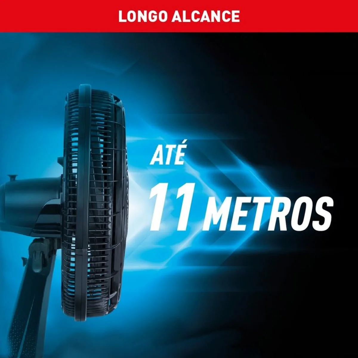 Ventilador de Coluna Arno X-Treme 7 40cm 7 Pás 150W Preto 127V - AP / MT