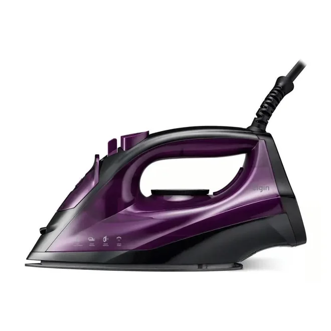 Ferro a Vapor Easy Pass 1200W 127V Preto - Elgin