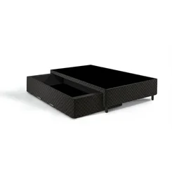 Conjunto Colchão SonoPromax C/Base Gaveta 063X098X198 Cinza - Gazin