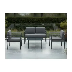 Sofá Para Terraço Com Mesa De 4 Peças 854-MA21 - BZ / IMP