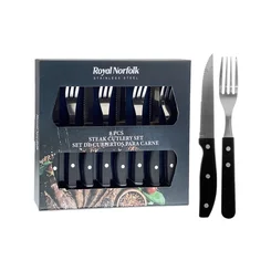 Conjunto De Faca E Garfo 8 Peças  716-05551 - BZ / IMP