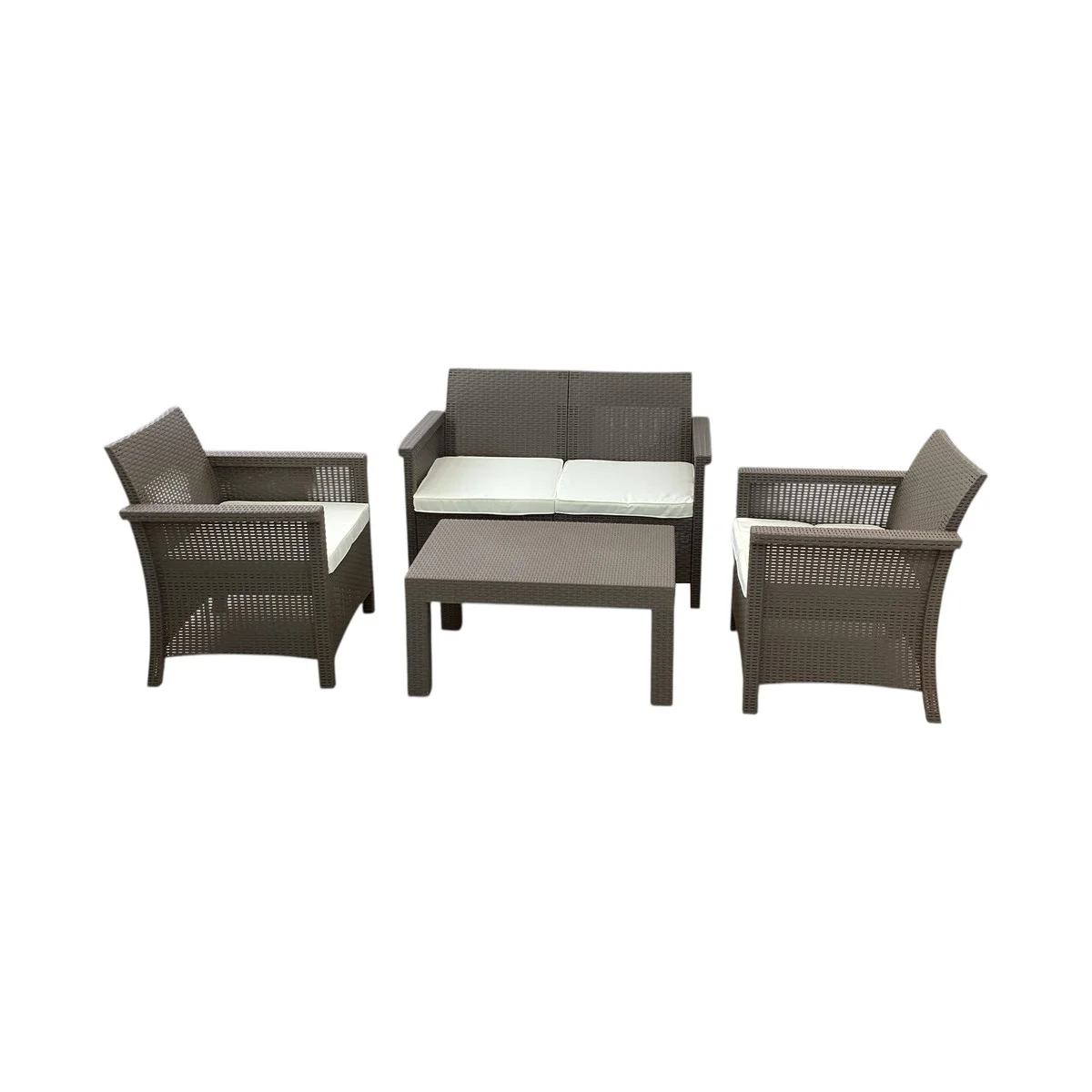 Sofá De Terraço De 4 Peças 854-SS04CHC - BZ / IMP