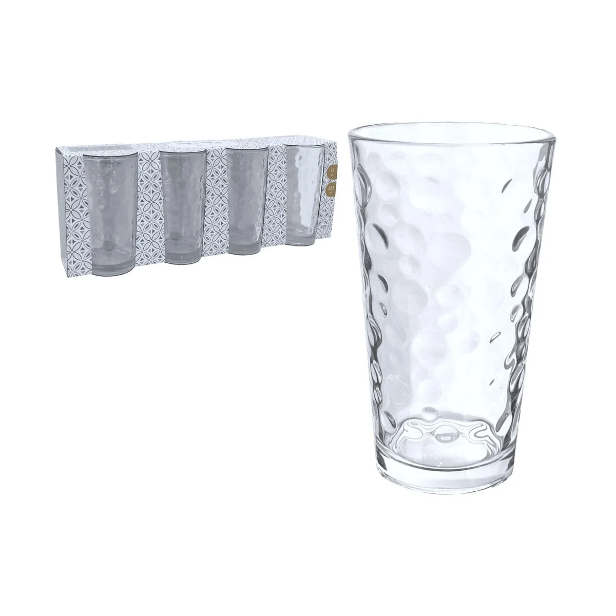 Conjunto de 4 Copos de 355ml 12 OZ 751-142823 - BZ / IMP