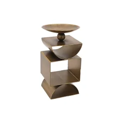 Castiçal Pequeno 8x8x18cm - BZ/IMP