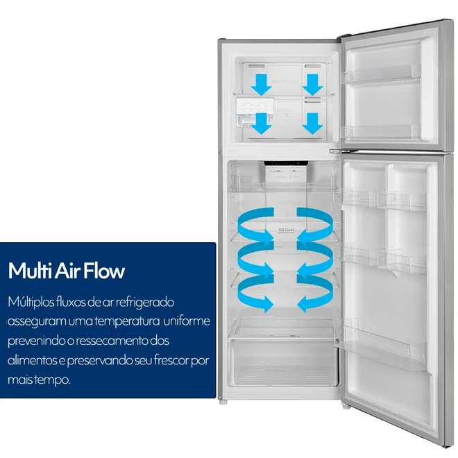 Geladeira Duplex Inv 349 Litros 127V N358LSSBR - Mystic