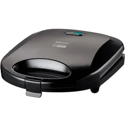 Sanduicheira Grill Classic 2 em 1 750W 127V Preto - Mallory