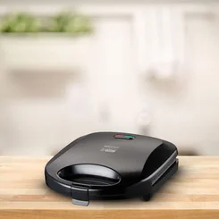 Sanduicheira Grill Classic 2 em 1 750W 127V Preto - Mallory