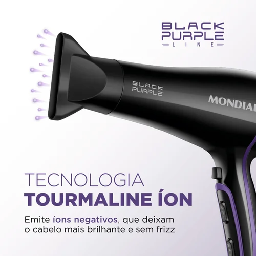 Secador de Cabelo SCN-01 127V 2000W Preto - Mondial