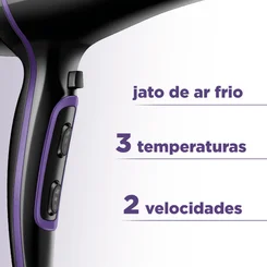 Secador de Cabelo SCN-01 127V 2000W Preto - Mondial