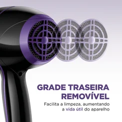 Secador de Cabelo SCN-01 127V 2000W Preto - Mondial