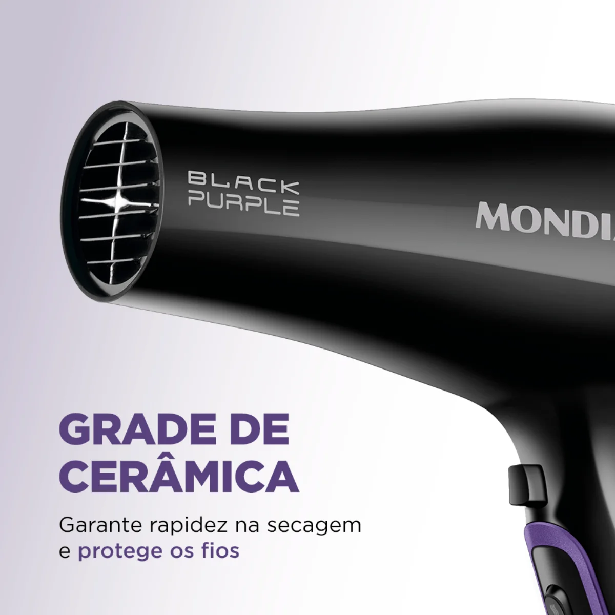 Secador de Cabelo SCN-01 127V 2000W Preto - Mondial