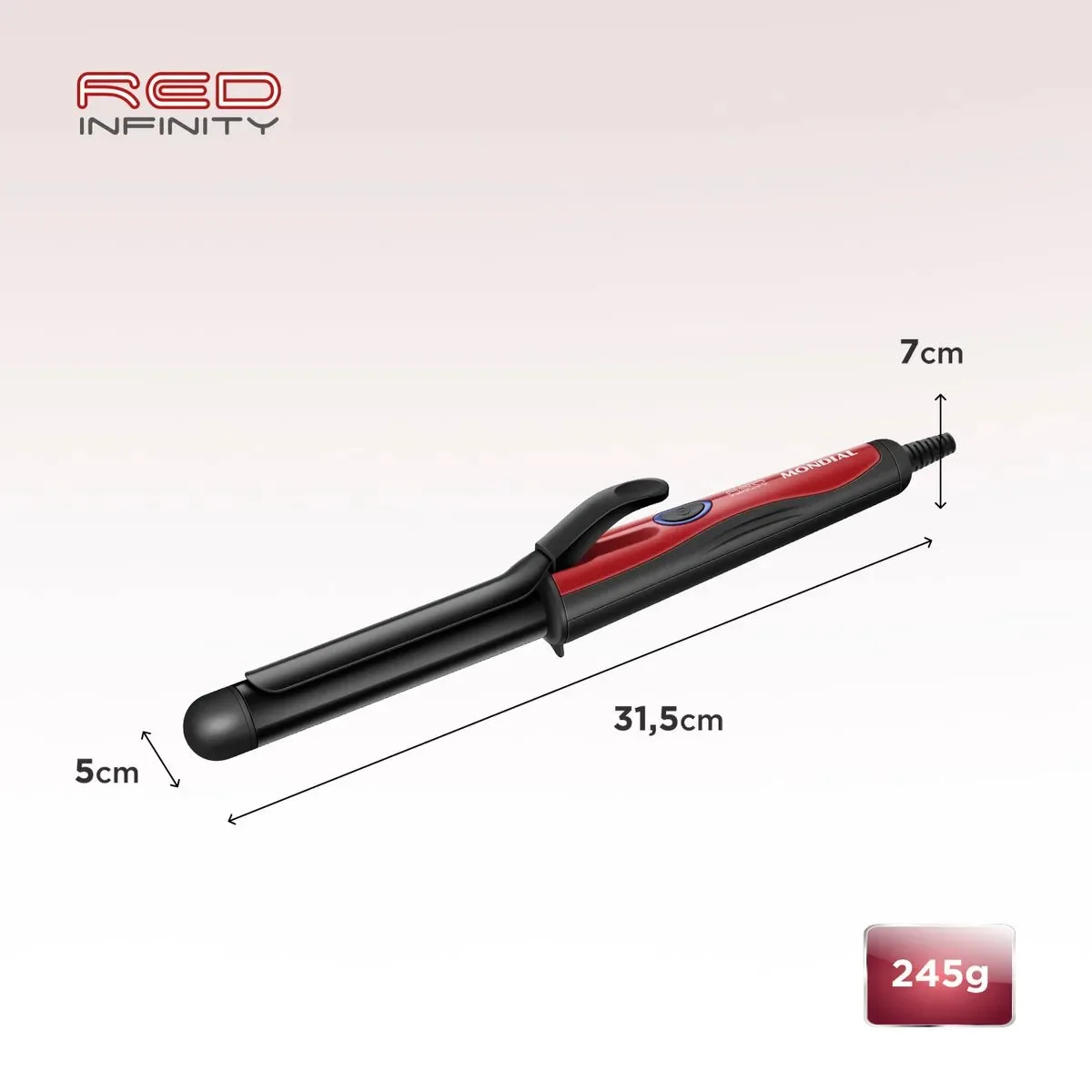 Modelador De Cachos EM-12 Bivolt Preto - Mondial